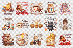 Funny Quote clipart printable sublimation bundle png Product Image 2