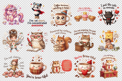 Funny Quote clipart printable sublimation bundle png Product Image 3