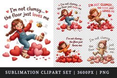 Funny Quote clipart printable sublimation design png Product Image 1