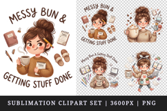 Funny Quote clipart printable sublimation design png Product Image 1