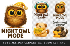 Funny Quote clipart printable sublimation design png Product Image 1