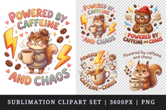 Funny Quote clipart printable sublimation design png Product Image 1