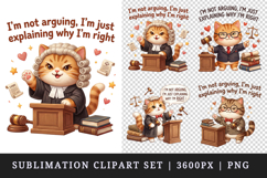 Funny Quote clipart printable sublimation design png Product Image 1