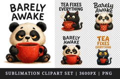 Funny Quote clipart printable sublimation design png Product Image 1