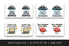 Funny Quote mug wrap printable sublimation design Product Image 2