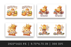 Funny Quote mug wrap printable sublimation design Product Image 2