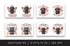 Funny Quote mug wrap printable sublimation design Product Image 2