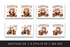 Funny Quote mug wrap printable sublimation design Product Image 2