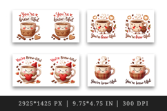 Funny Quote mug wrap printable sublimation design Product Image 2