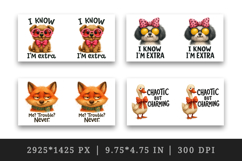 Funny Quote mug wrap printable sublimation design Product Image 2