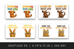 Funny Quote mug wrap printable sublimation design Product Image 2