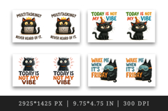 Funny Quote mug wrap printable sublimation design Product Image 2