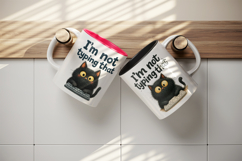 Funny Quote mug wrap printable sublimation design Product Image 3