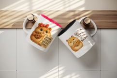Funny Quote mug wrap printable sublimation design Product Image 3