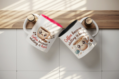 Funny Quote mug wrap printable sublimation design Product Image 3
