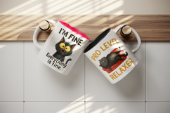 Funny Quote mug wrap printable sublimation design Product Image 3