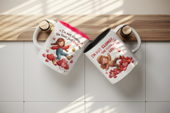 Funny Quote mug wrap printable sublimation design Product Image 3