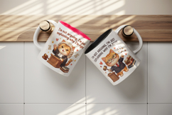 Funny Quote mug wrap printable sublimation design Product Image 3