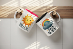 Funny Quote mug wrap printable sublimation design Product Image 3