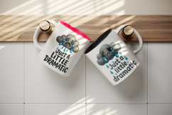 Funny Quote mug wrap printable sublimation design Product Image 3