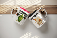 Funny Quote mug wrap printable sublimation design Product Image 3