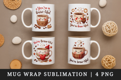 Funny Quote mug wrap printable sublimation design Product Image 1