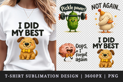 Funny Quote t-shirt printable sublimation design png Product Image 1