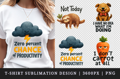 Funny Quote clipart printable sublimation design png Product Image 2
