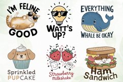 Funny Quotes Sublimation Clipart Product Image 2