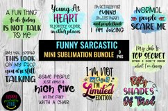 Funny Sarcastic Mini Sublimation Bundle I Humorous Sublimation Bundle