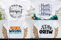 Funny Sarcastic Quote Bundle Funny SVG Cut Files Sarcasm SVG Product Image 7