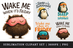 Funny Quotes clipart printable sublimation design png Product Image 1