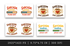 Funny Quotes mug wrap printable sublimation design Product Image 2