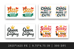 Funny Quotes mug wrap printable sublimation design Product Image 2