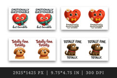 Funny Quotes mug wrap printable sublimation design Product Image 2