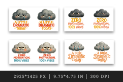 Funny Quotes mug wrap printable sublimation design Product Image 2