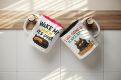 Funny Quotes mug wrap printable sublimation design Product Image 3
