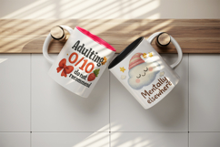 Funny Quotes mug wrap printable sublimation design Product Image 3