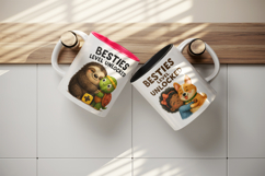 Funny Quotes mug wrap printable sublimation design Product Image 3