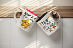 Funny Quotes mug wrap printable sublimation design Product Image 3