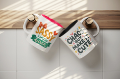 Funny Quotes mug wrap printable sublimation design Product Image 3