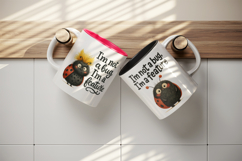 Funny Quotes mug wrap printable sublimation design Product Image 3