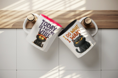 Funny Quotes mug wrap printable sublimation design Product Image 3