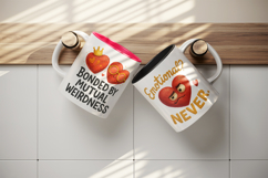 Funny Quotes mug wrap printable sublimation design Product Image 3