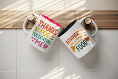 Funny Quotes mug wrap printable sublimation design Product Image 3