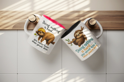 Funny Quotes mug wrap printable sublimation design Product Image 3