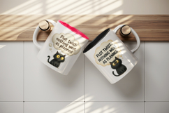 Funny Quotes mug wrap printable sublimation design Product Image 3