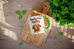 Funny Quotes mug wrap printable sublimation design Product Image 4