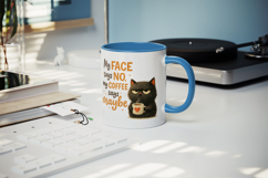 Funny Quotes mug wrap printable sublimation design Product Image 5