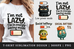 Funny Quotes t-shirt printable sublimation design png Product Image 1
